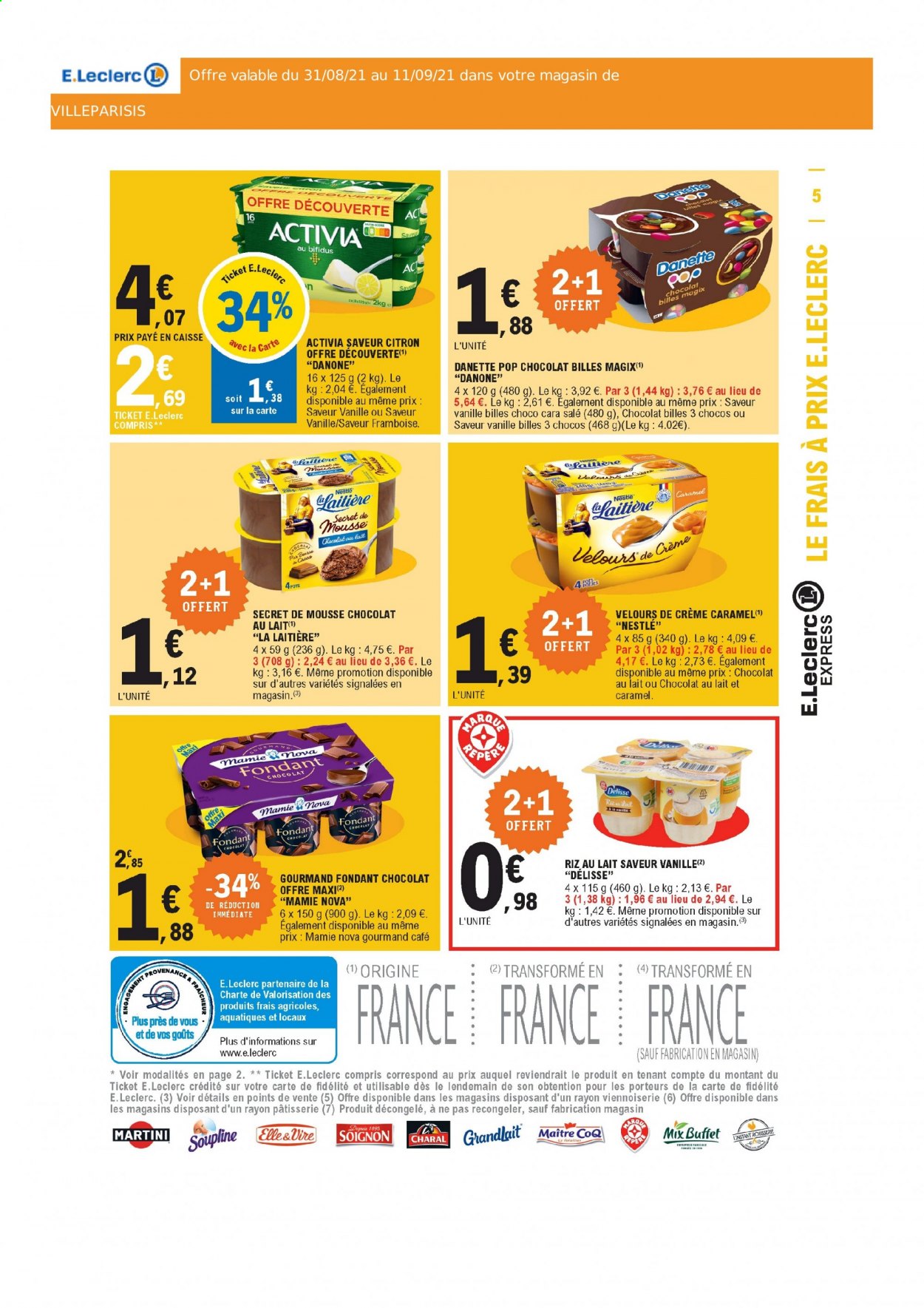 Catalogue E.Leclerc - 31/08/2021 - 11/09/2021. Page 5