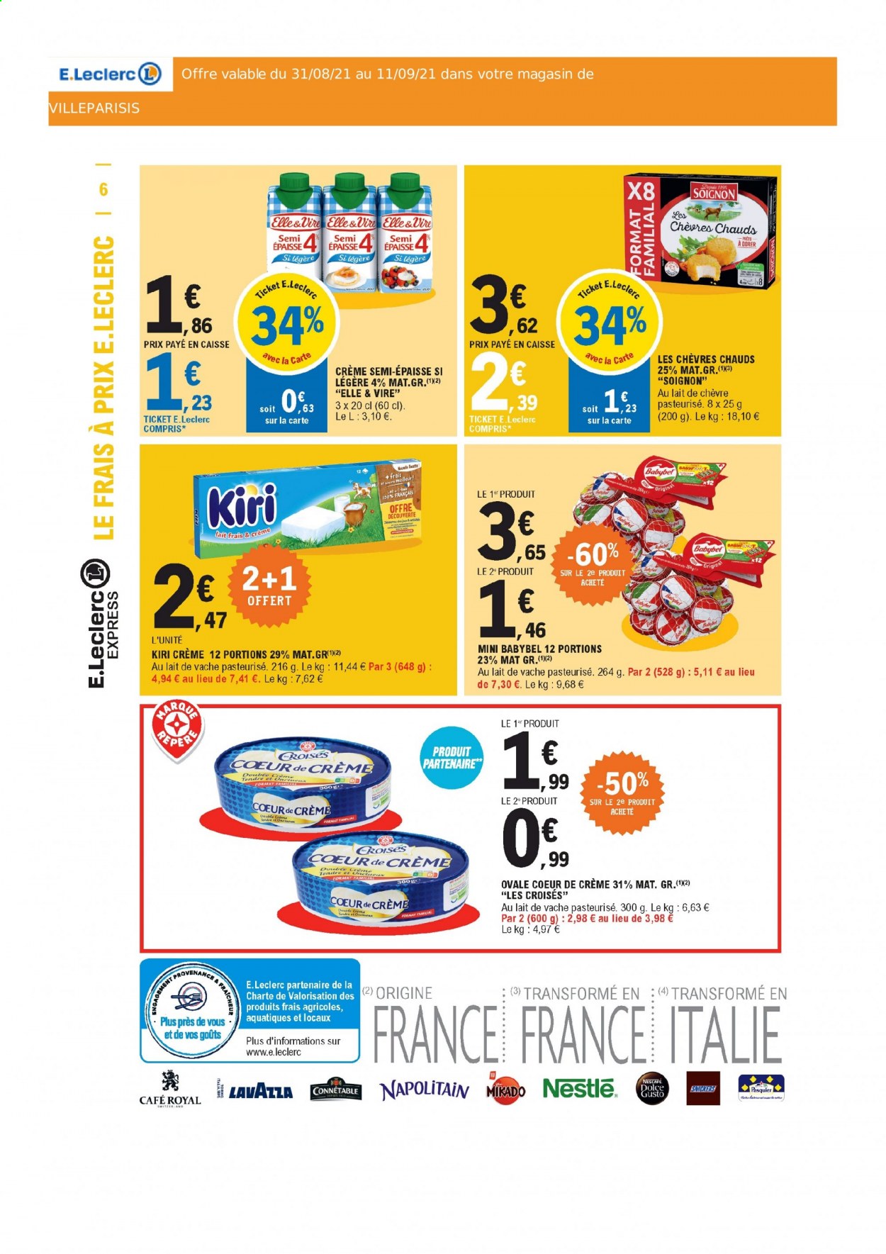 Catalogue E.Leclerc - 31/08/2021 - 11/09/2021. Page 6