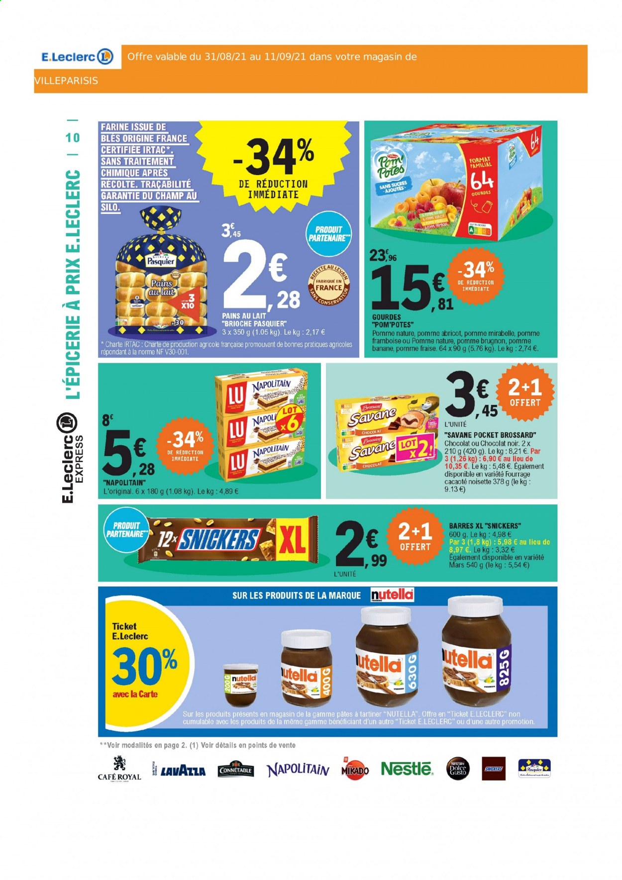Catalogue E.Leclerc - 31/08/2021 - 11/09/2021. Page 10