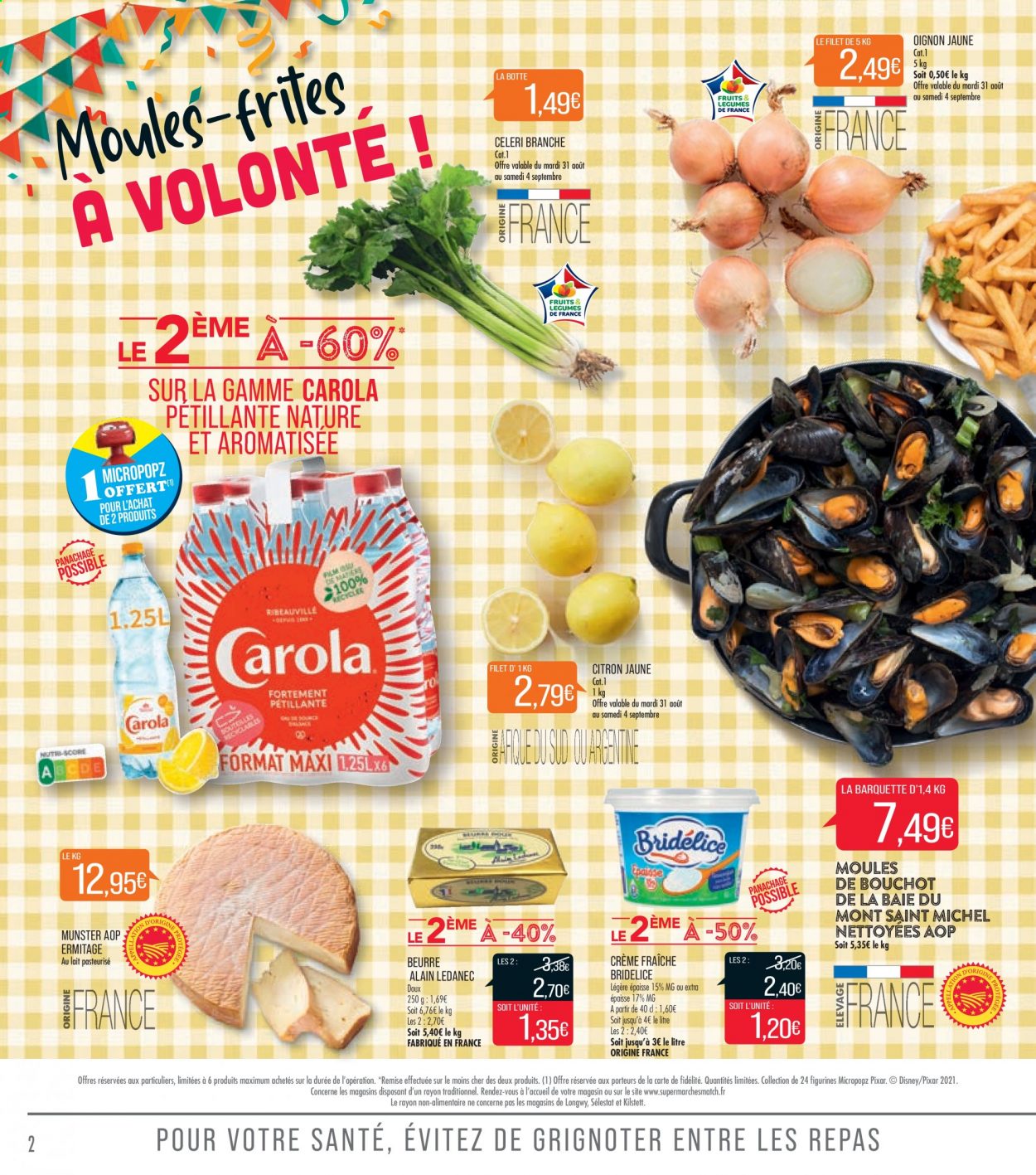 Catalogue Supermarché Match - 31/08/2021 - 05/09/2021. Page 2