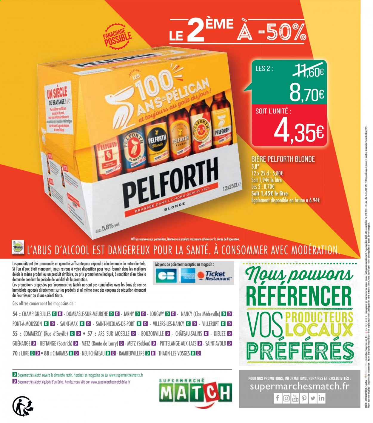 Catalogue Supermarché Match - 31/08/2021 - 05/09/2021. Page 4