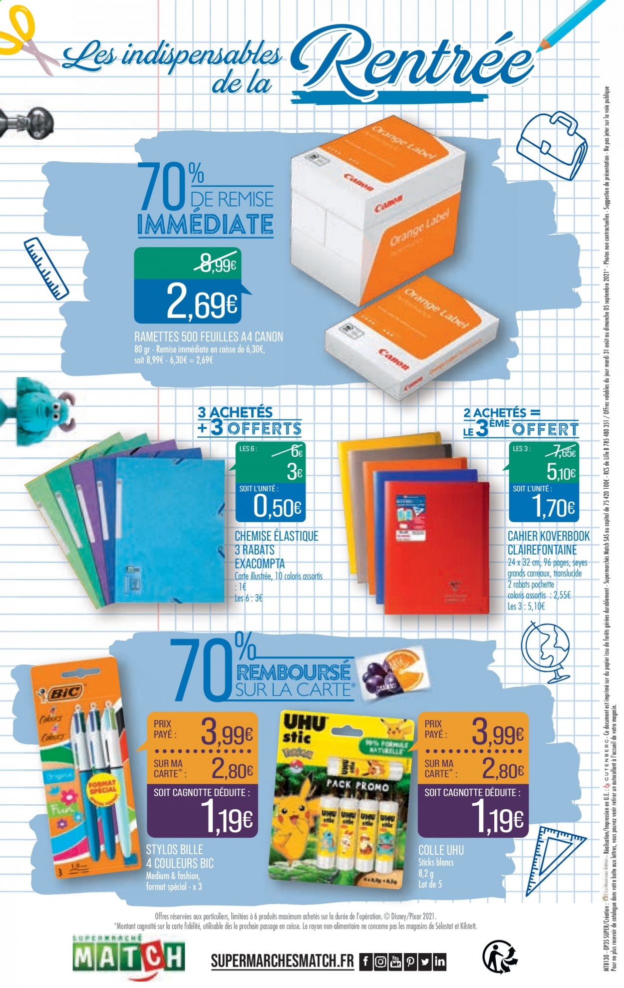 Catalogue Supermarché Match - 31/08/2021 - 05/09/2021. Page 32