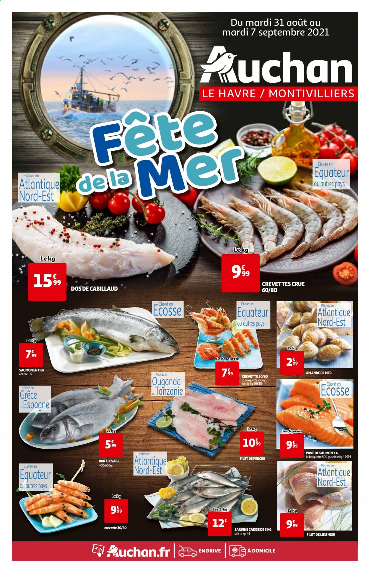 Catalogue Auchan - 31/08/2021 - 07/09/2021. Page 1