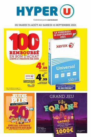 Catalogue HYPER U - 31.08.2021 - 11.09.2021.