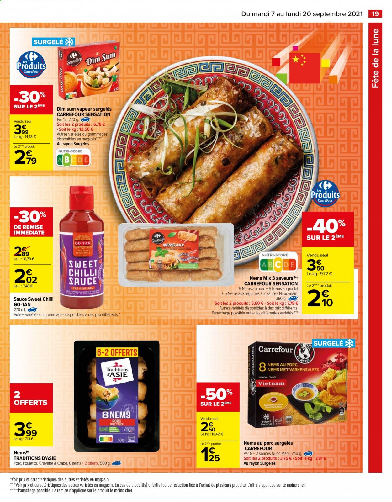 Catalogue Carrefour Hypermarchés - 07/09/2021 - 20/09/2021. Page 19
