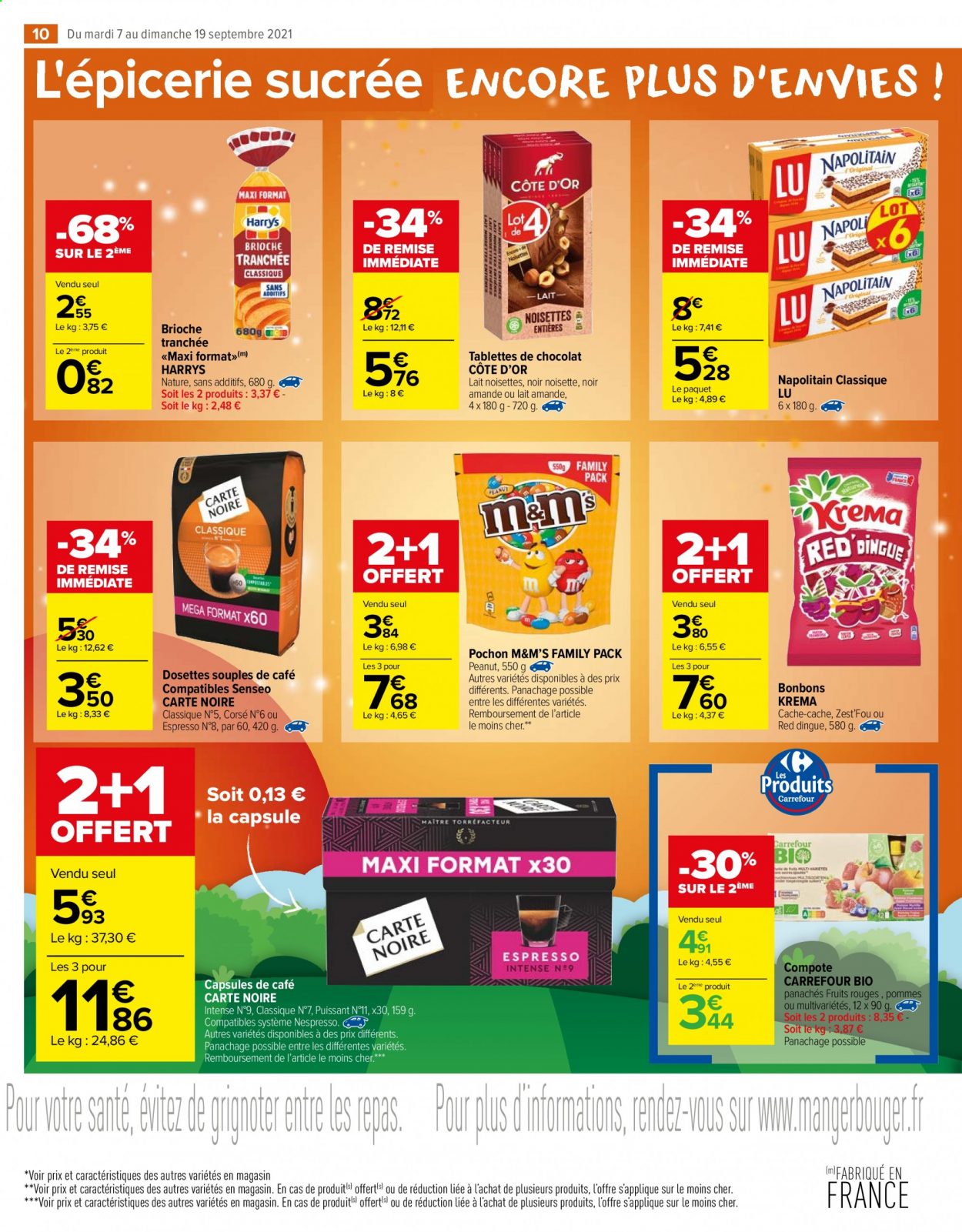Catalogue Carrefour Market - 07/09/2021 - 19/09/2021. Page 10