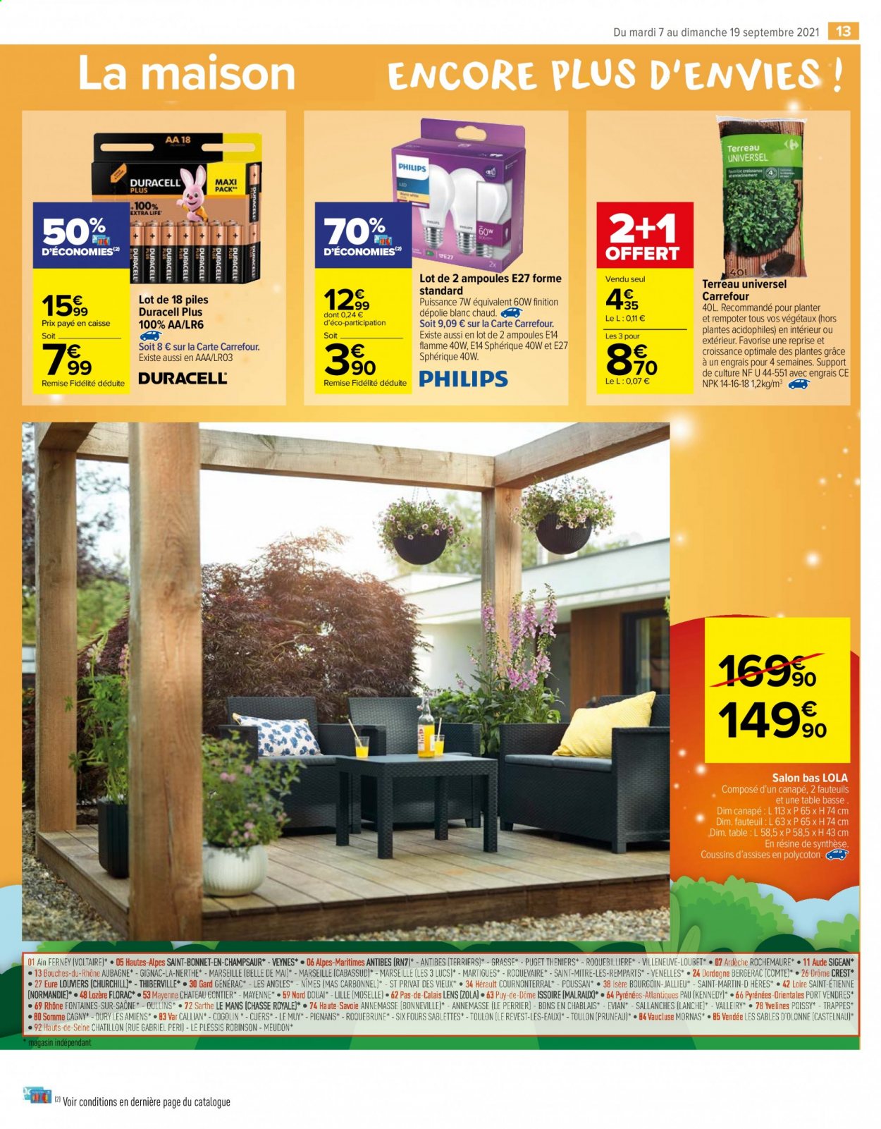 Catalogue Carrefour Market - 07/09/2021 - 19/09/2021. Page 13