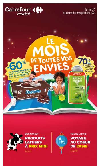 Catalogue Carrefour Market - 07.09.2021 - 19.09.2021.