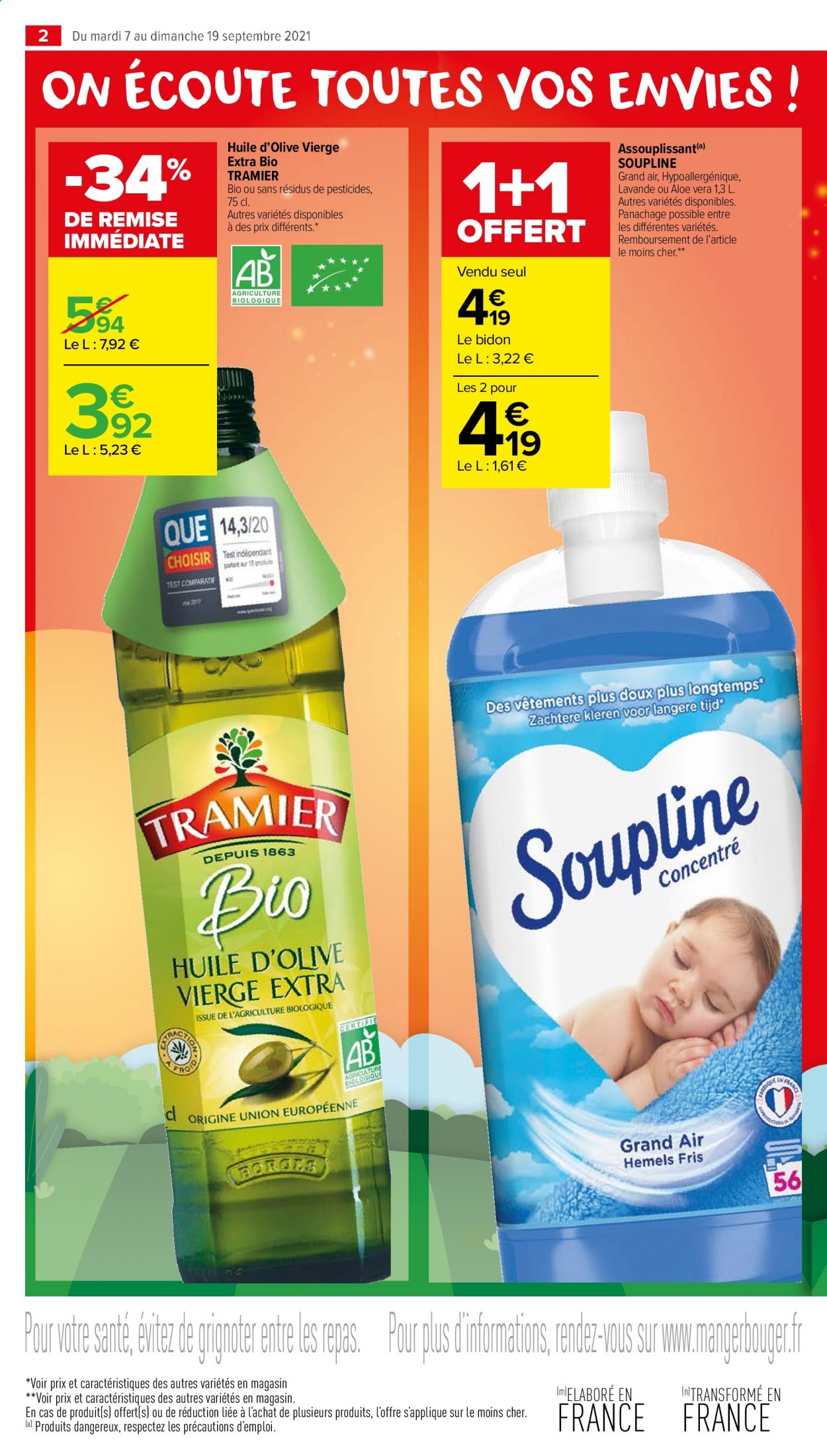 Catalogue Carrefour Market - 07/09/2021 - 19/09/2021. Page 2