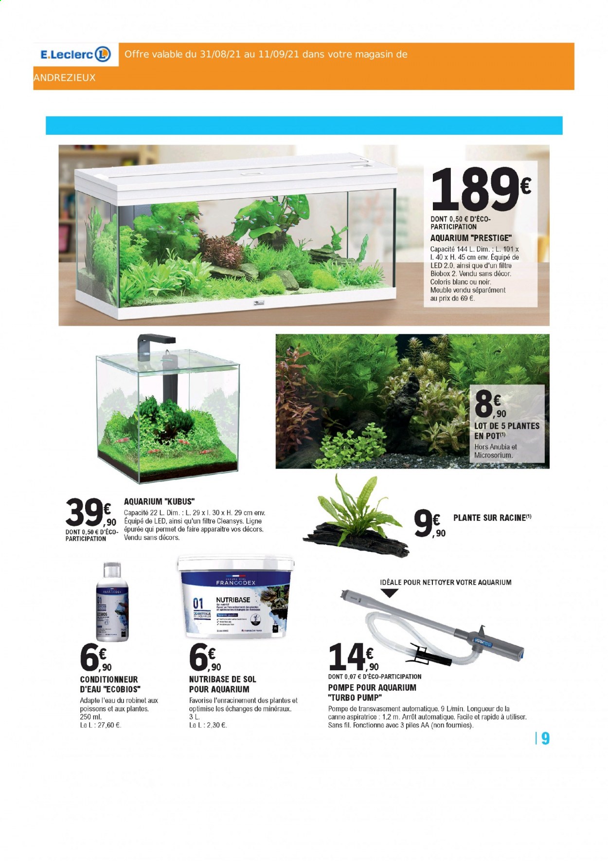 Catalogue E.Leclerc - 31/08/2021 - 11/09/2021. Page 9