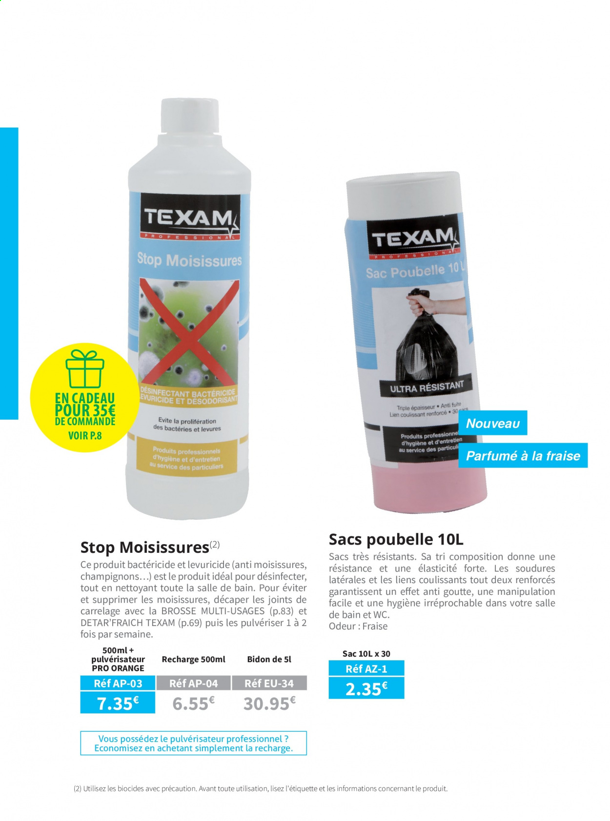 thumbnail - Catalogue TEXAM - Produits soldés - sac. Page 70.