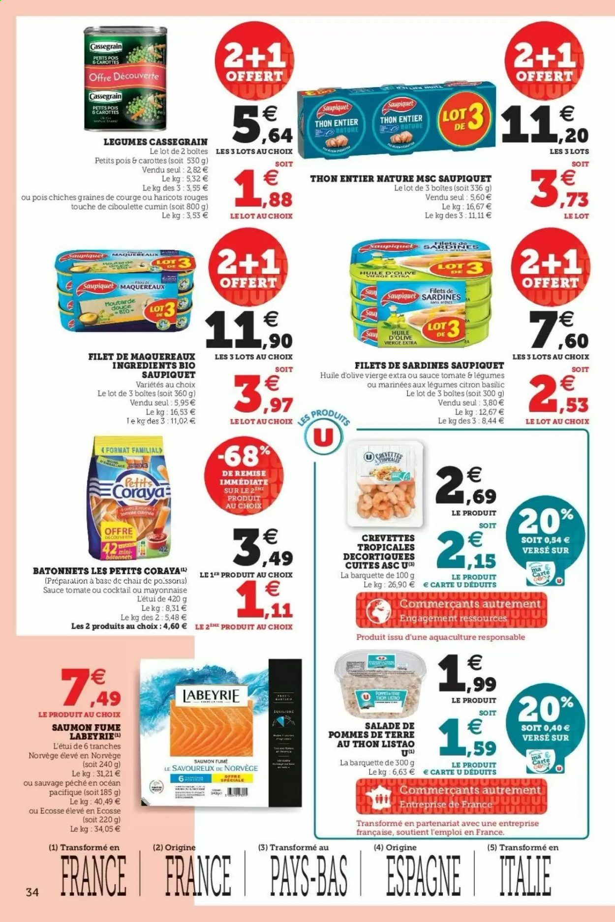 Catalogue SUPER U - 07/09/2021 - 18/09/2021. Page 34
