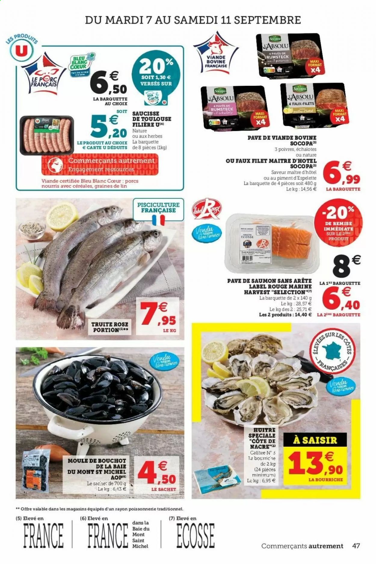 Catalogue SUPER U - 07/09/2021 - 18/09/2021. Page 47