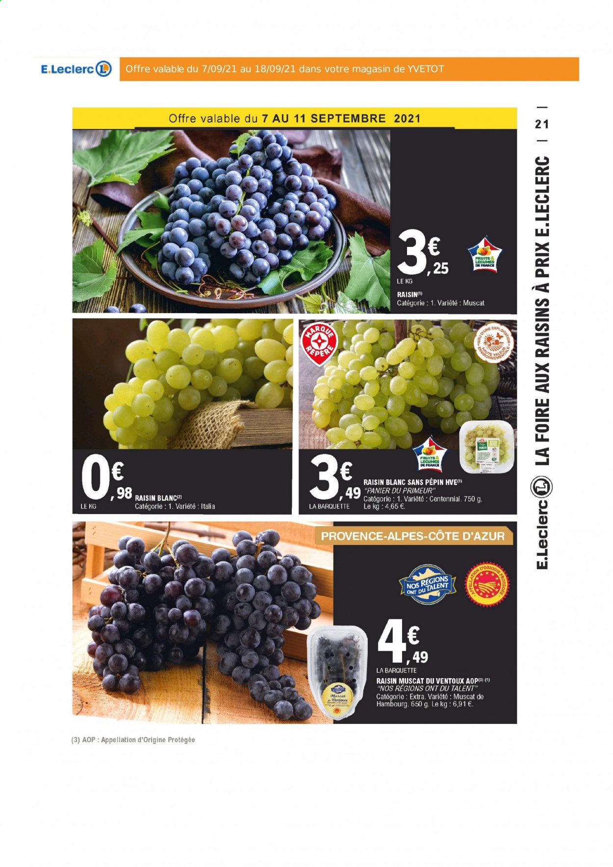 Catalogue E.Leclerc - 07/09/2021 - 18/09/2021. Page 21