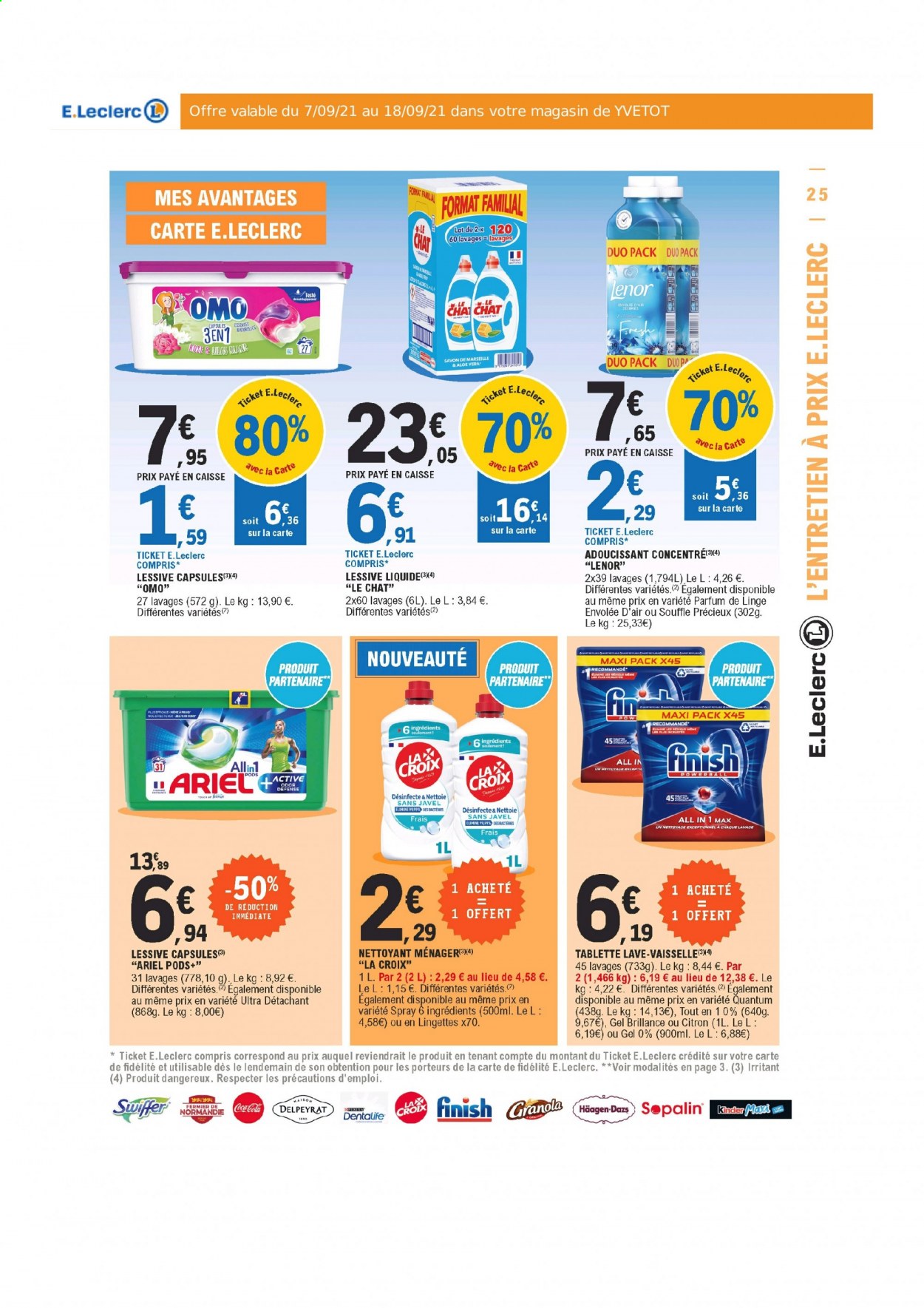 Catalogue E.Leclerc - 07/09/2021 - 18/09/2021. Page 25