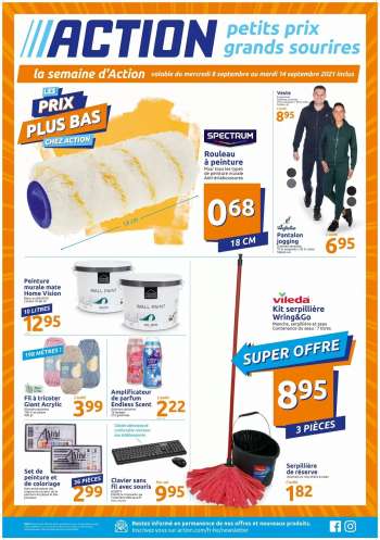 Catalogue Action - 08.09.2021 - 14.09.2021.