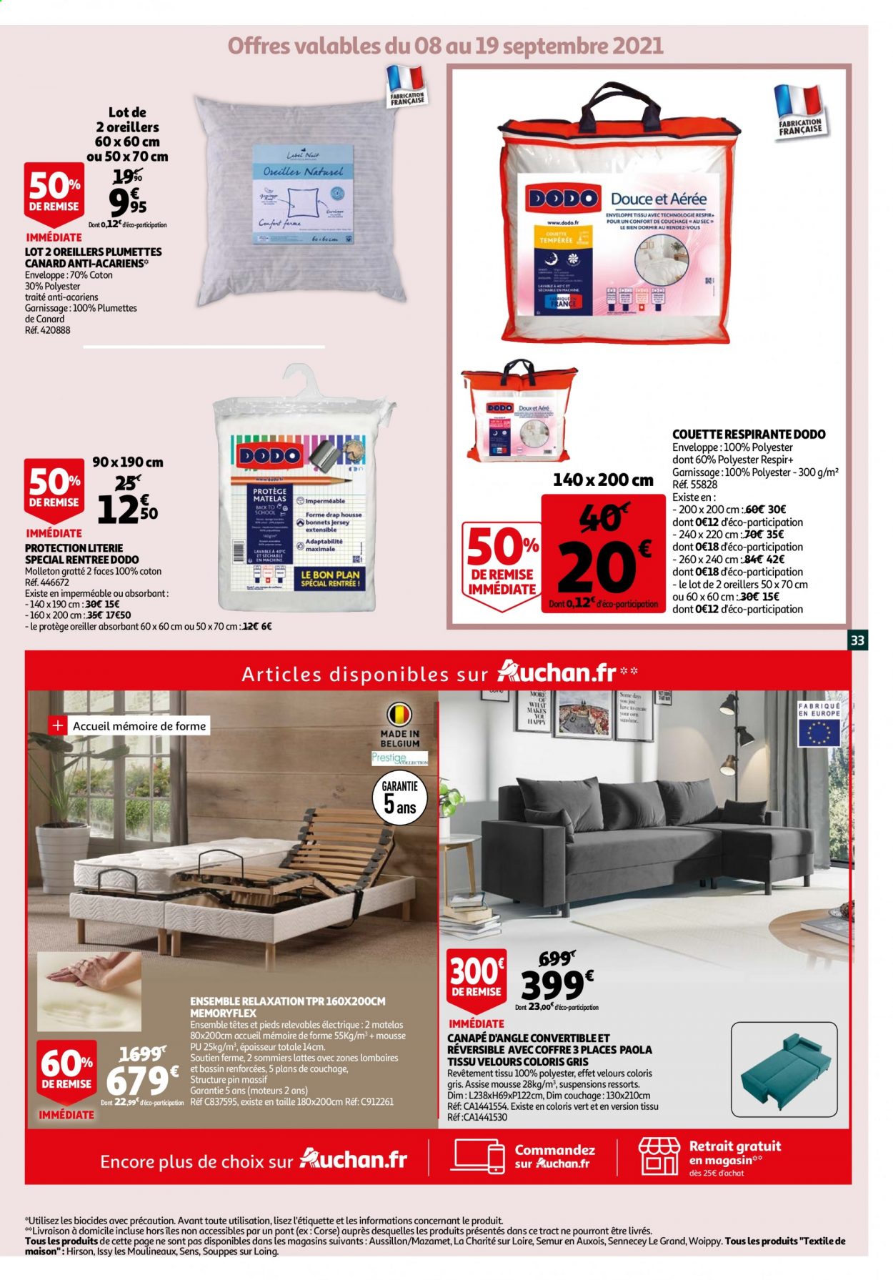 Catalogue Auchan - 08/09/2021 - 14/09/2021. Page 33