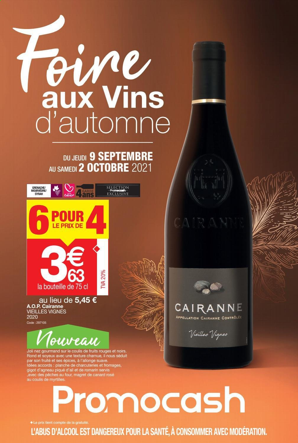 Catalogue Promocash - 09/09/2021 - 02/10/2021. Page 1