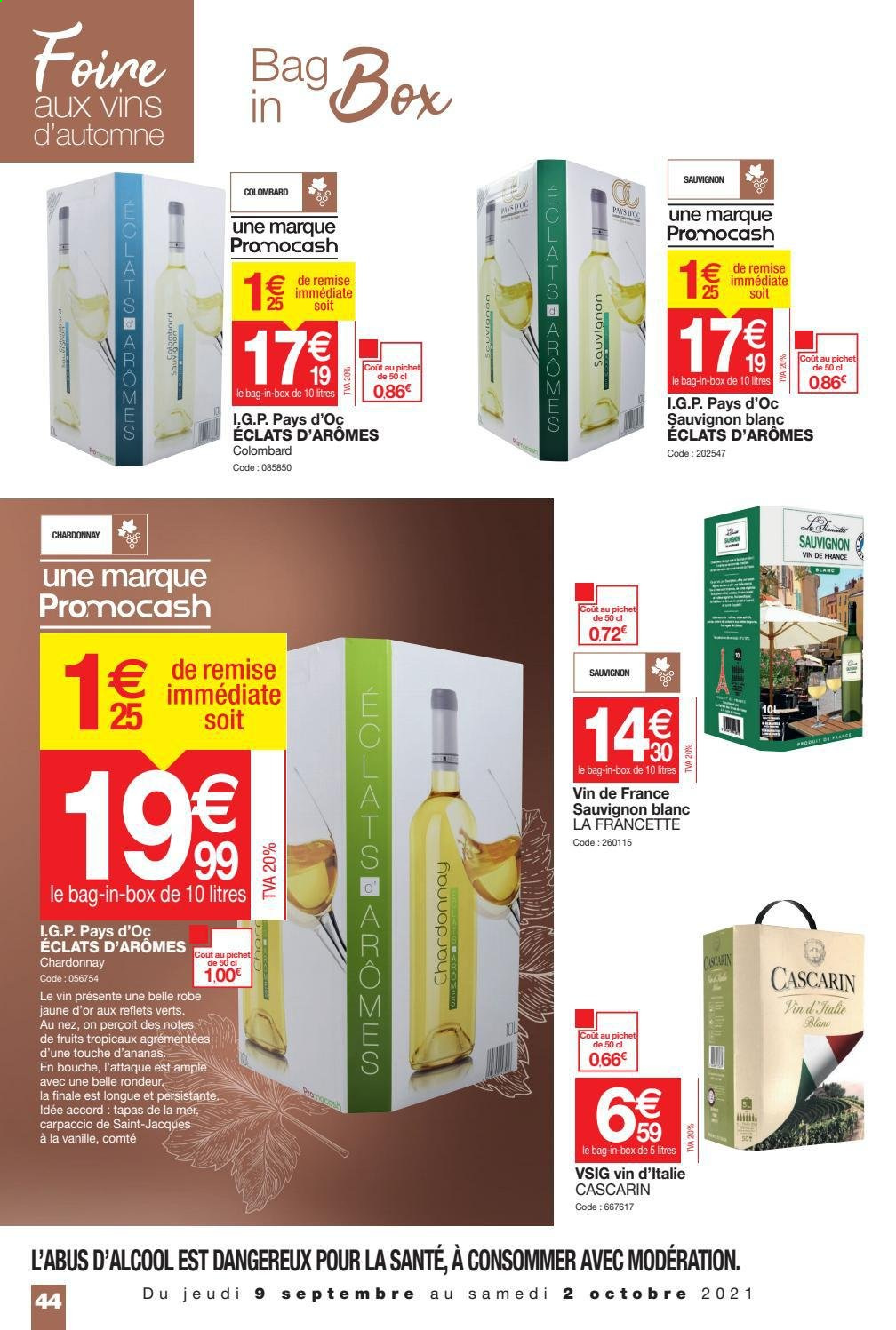 Catalogue Promocash - 09/09/2021 - 02/10/2021. Page 44