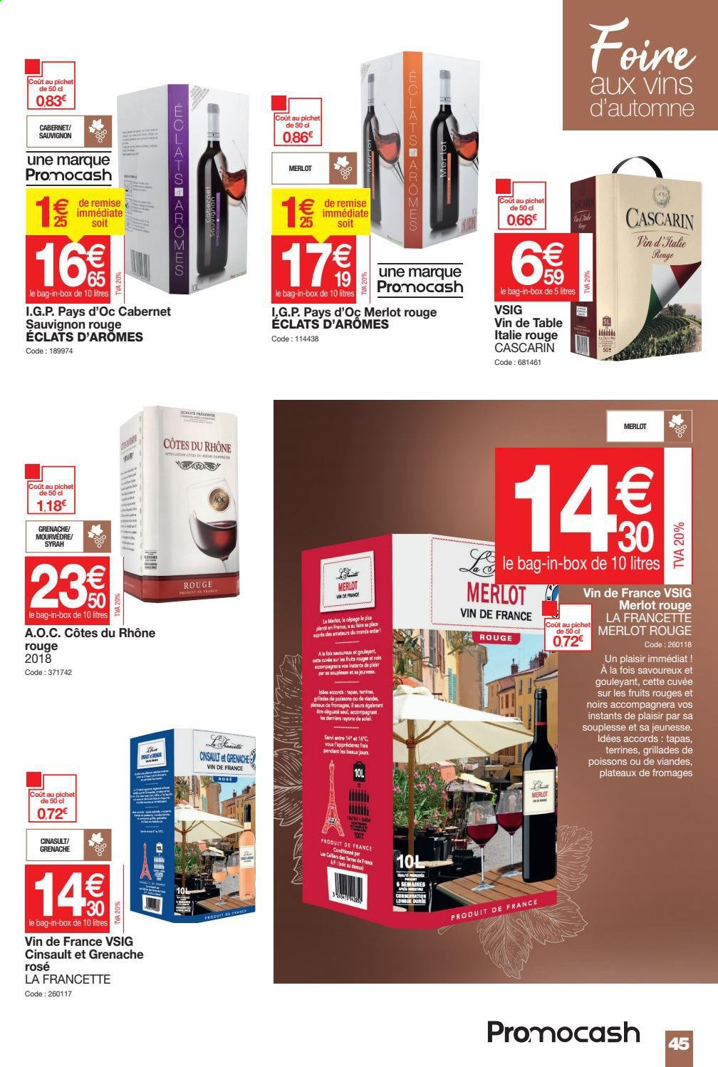 Catalogue Promocash - 09/09/2021 - 02/10/2021. Page 45