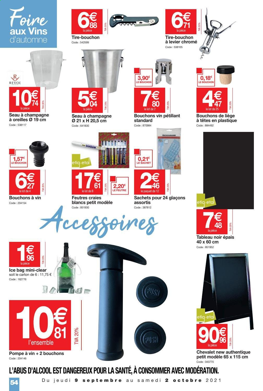 Catalogue Promocash - 09/09/2021 - 02/10/2021. Page 54