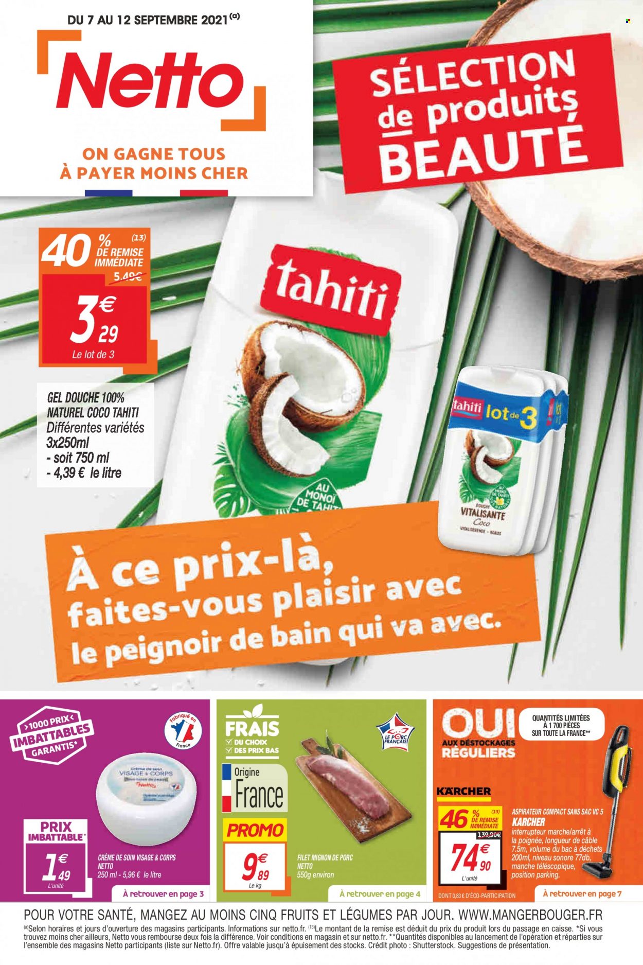 Catalogue Netto - 07/09/2021 - 12/09/2021. Page 1
