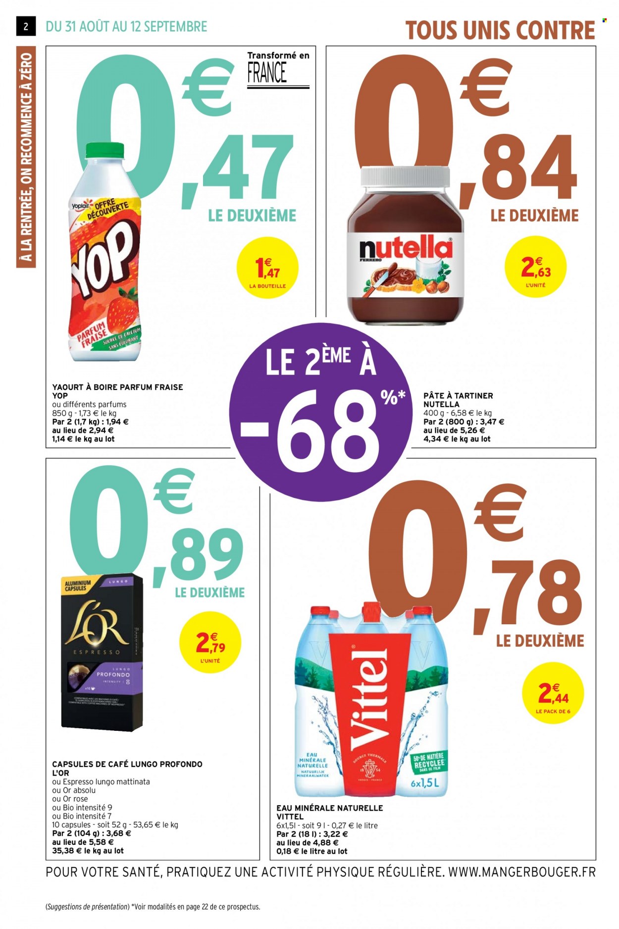 Catalogue Intermarché Contact - 31/08/2021 - 12/09/2021. Page 2