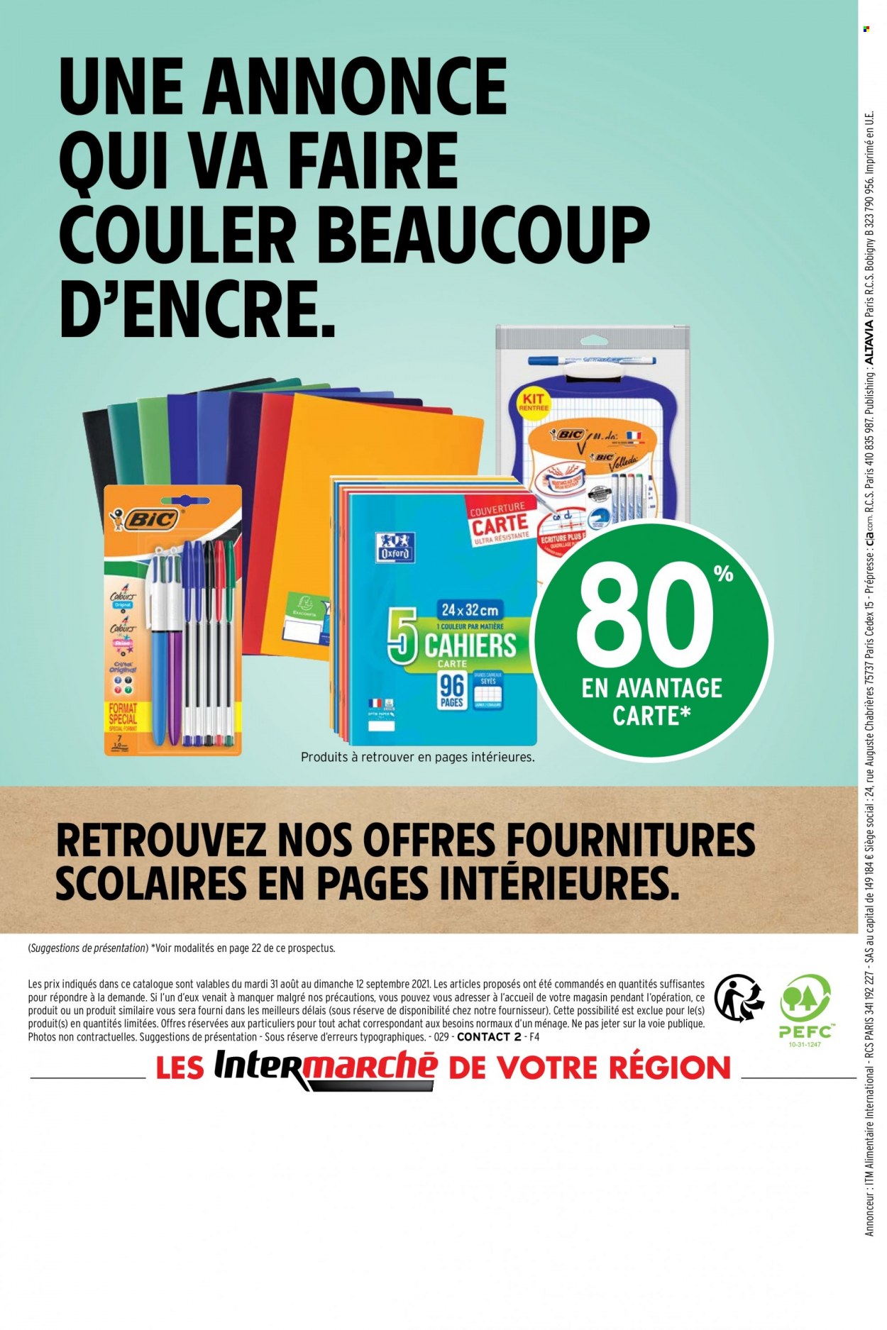 Catalogue Intermarché Contact - 31/08/2021 - 12/09/2021. Page 40
