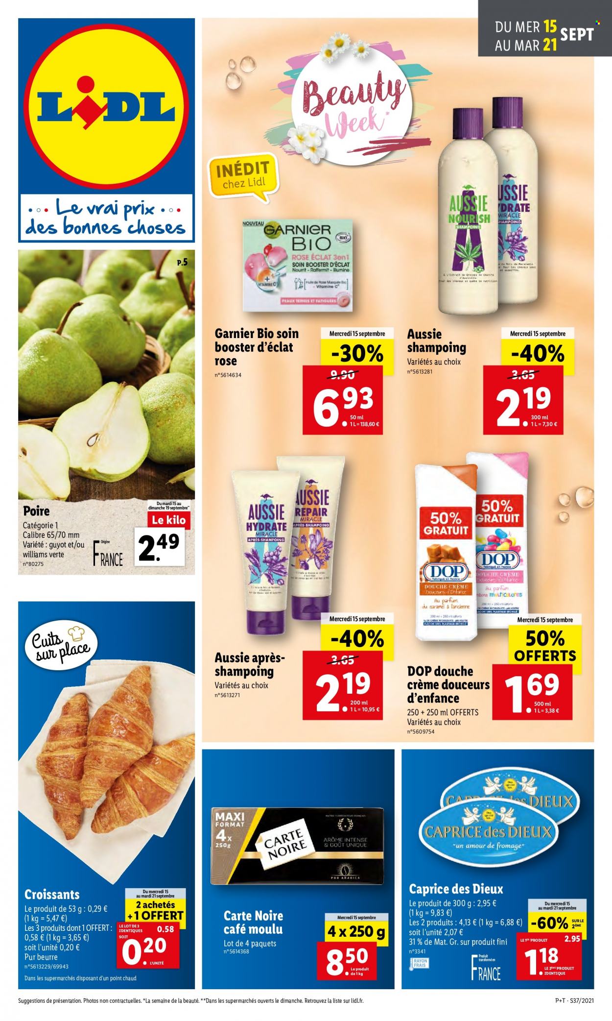 Catalogue Lidl - 15/09/2021 - 21/09/2021. Page 1