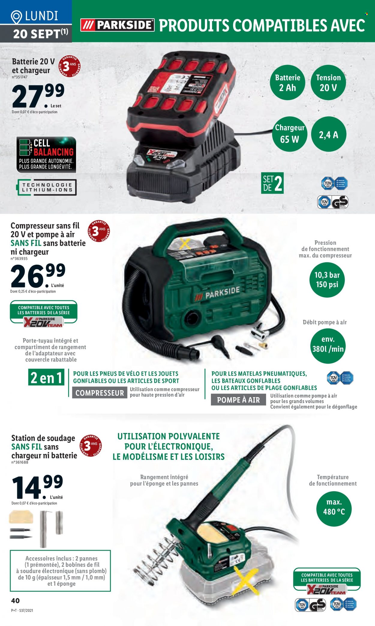 Catalogue Lidl - 15/09/2021 - 21/09/2021. Page 42