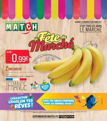 Catalogue Supermarché Match - 07.09.2021 - 12.09.2021.