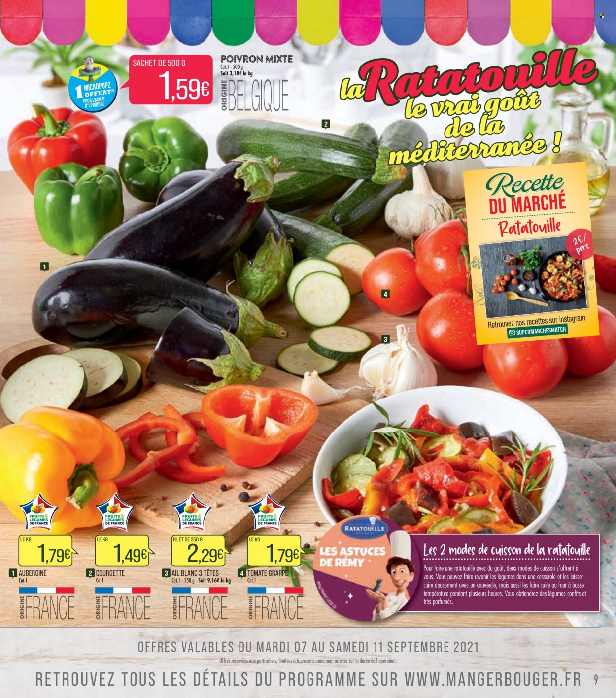 Catalogue Supermarché Match - 07/09/2021 - 12/09/2021. Page 9