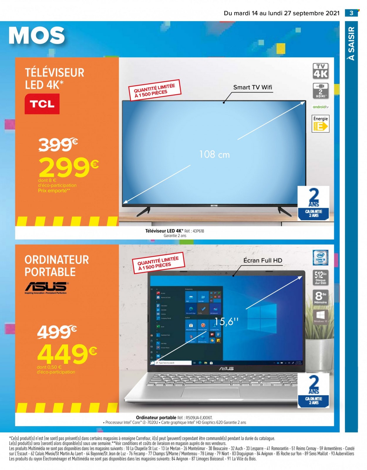 Catalogue Carrefour Hypermarchés - 14/09/2021 - 27/09/2021. Page 3