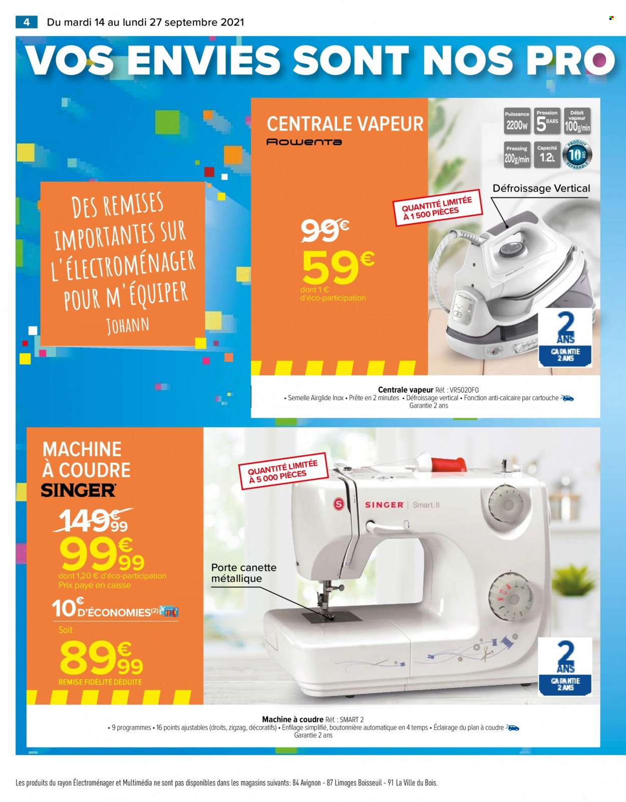 Catalogue Carrefour Hypermarchés - 14/09/2021 - 27/09/2021. Page 4