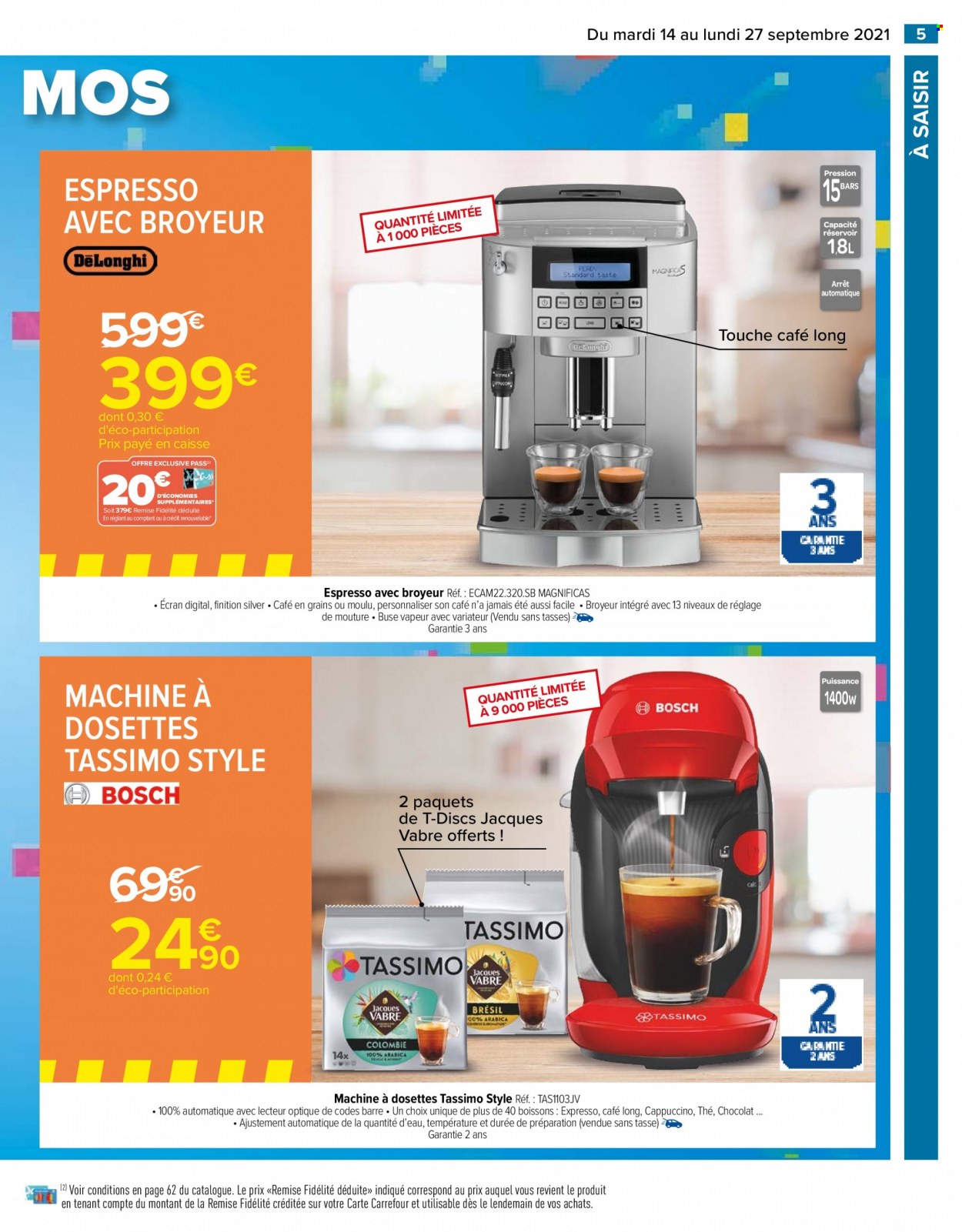 Catalogue Carrefour Hypermarchés - 14/09/2021 - 27/09/2021. Page 5