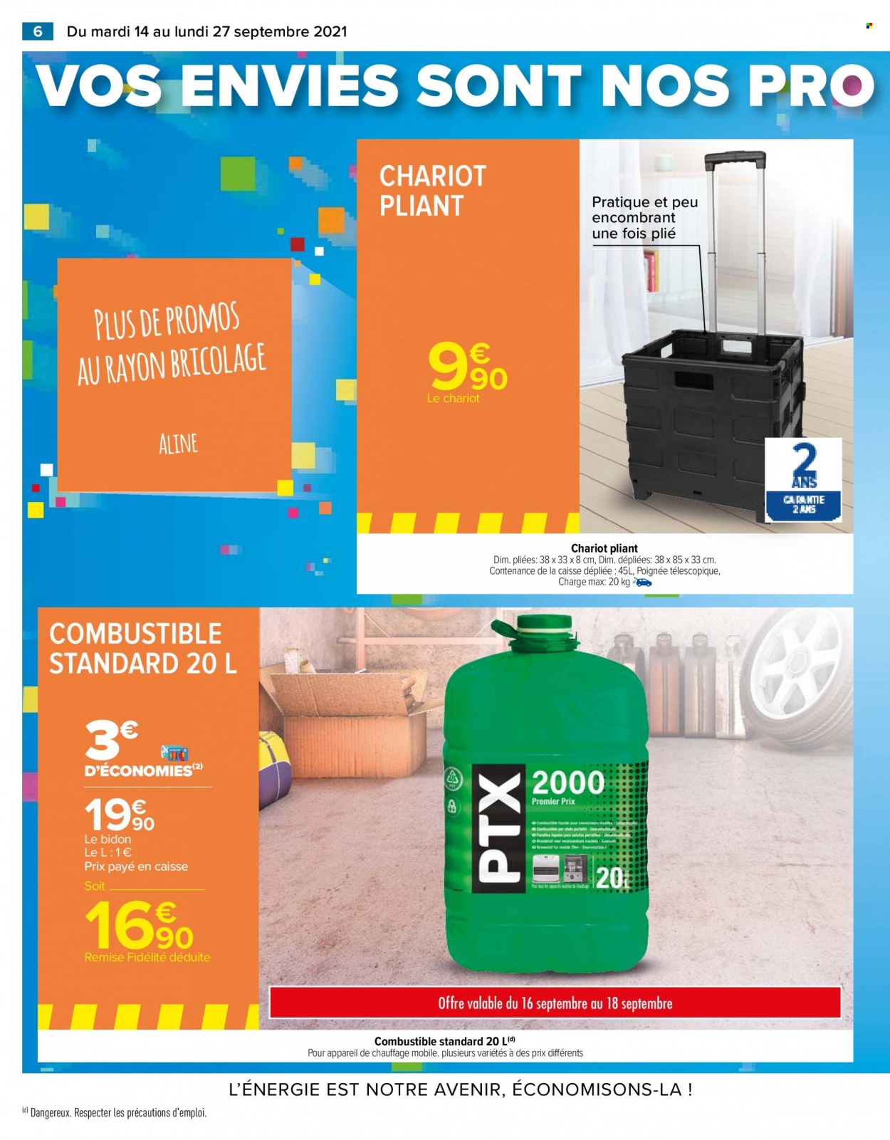 Catalogue Carrefour Hypermarchés - 14/09/2021 - 27/09/2021. Page 6