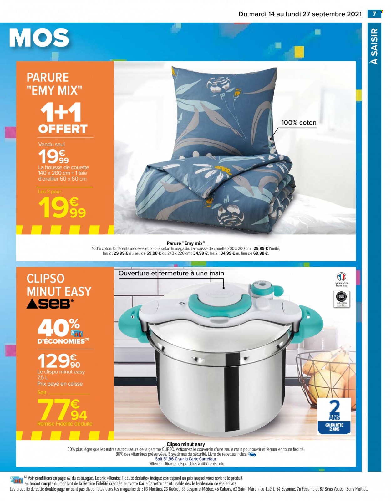 Catalogue Carrefour Hypermarchés - 14/09/2021 - 27/09/2021. Page 7