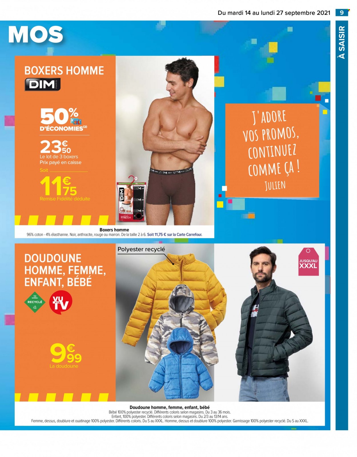 Catalogue Carrefour Hypermarchés - 14/09/2021 - 27/09/2021. Page 9