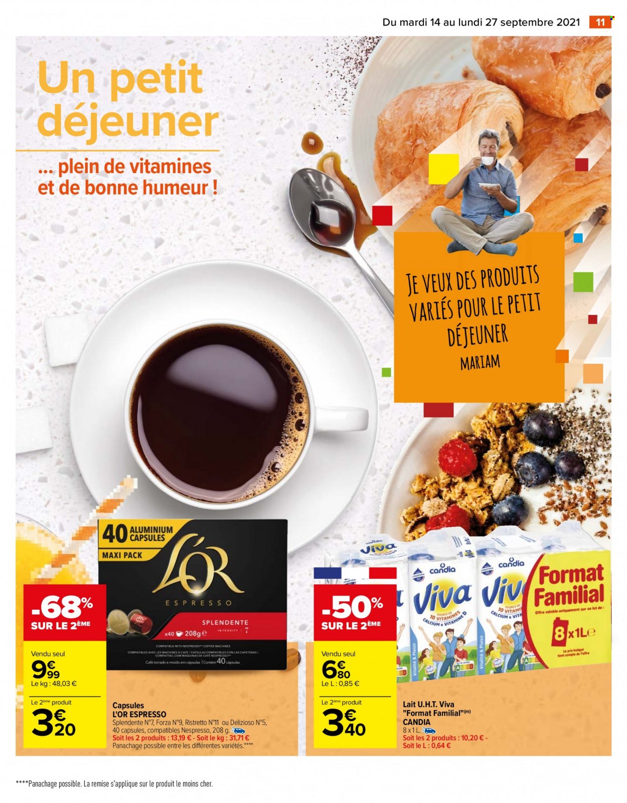 Catalogue Carrefour Hypermarchés - 14/09/2021 - 27/09/2021. Page 11