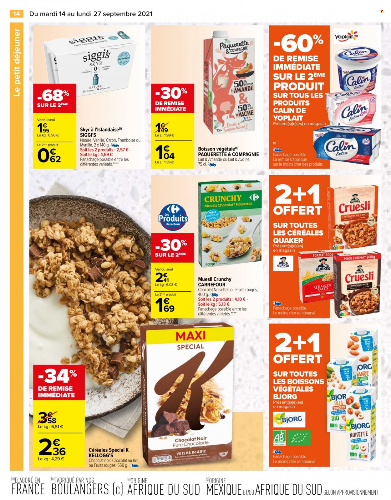 Catalogue Carrefour Hypermarchés - 14/09/2021 - 27/09/2021. Page 14