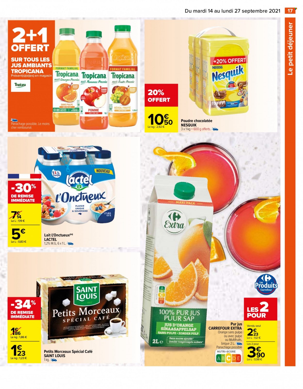 Catalogue Carrefour Hypermarchés - 14/09/2021 - 27/09/2021. Page 17