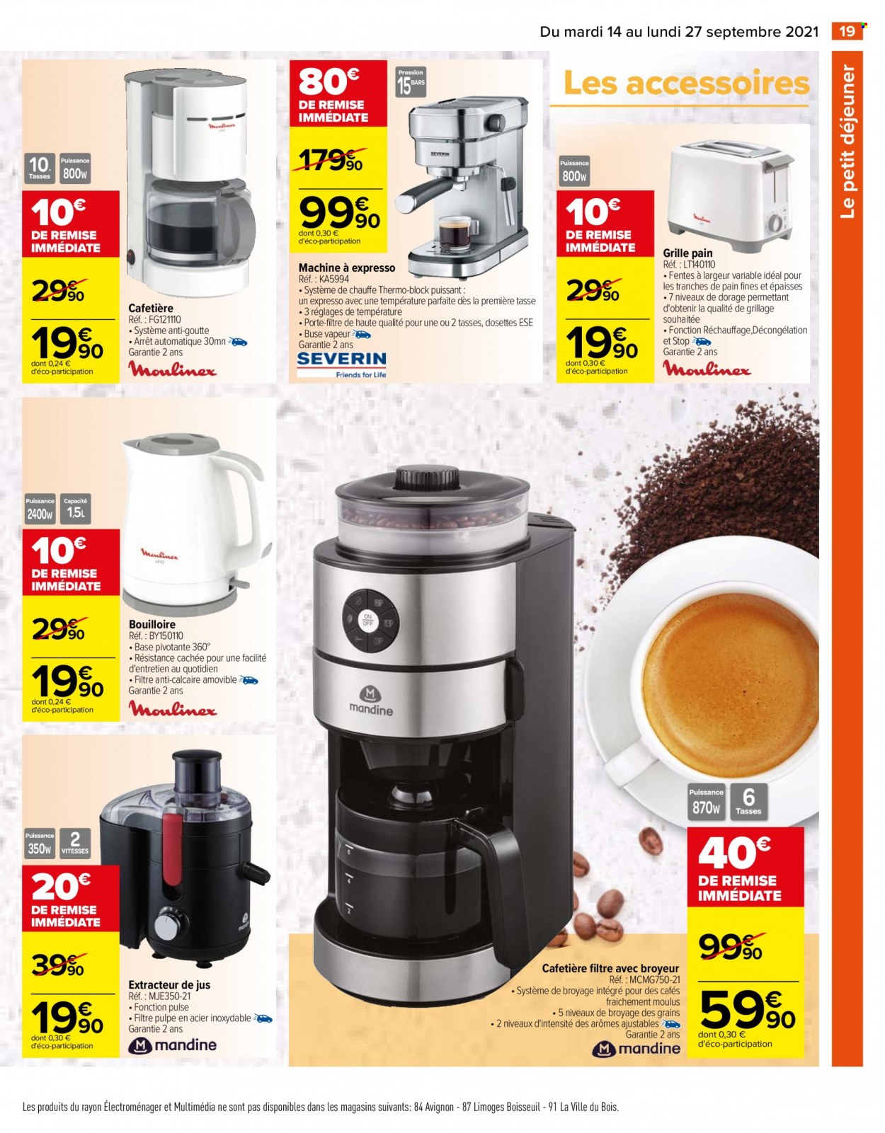 Catalogue Carrefour Hypermarchés - 14/09/2021 - 27/09/2021. Page 19