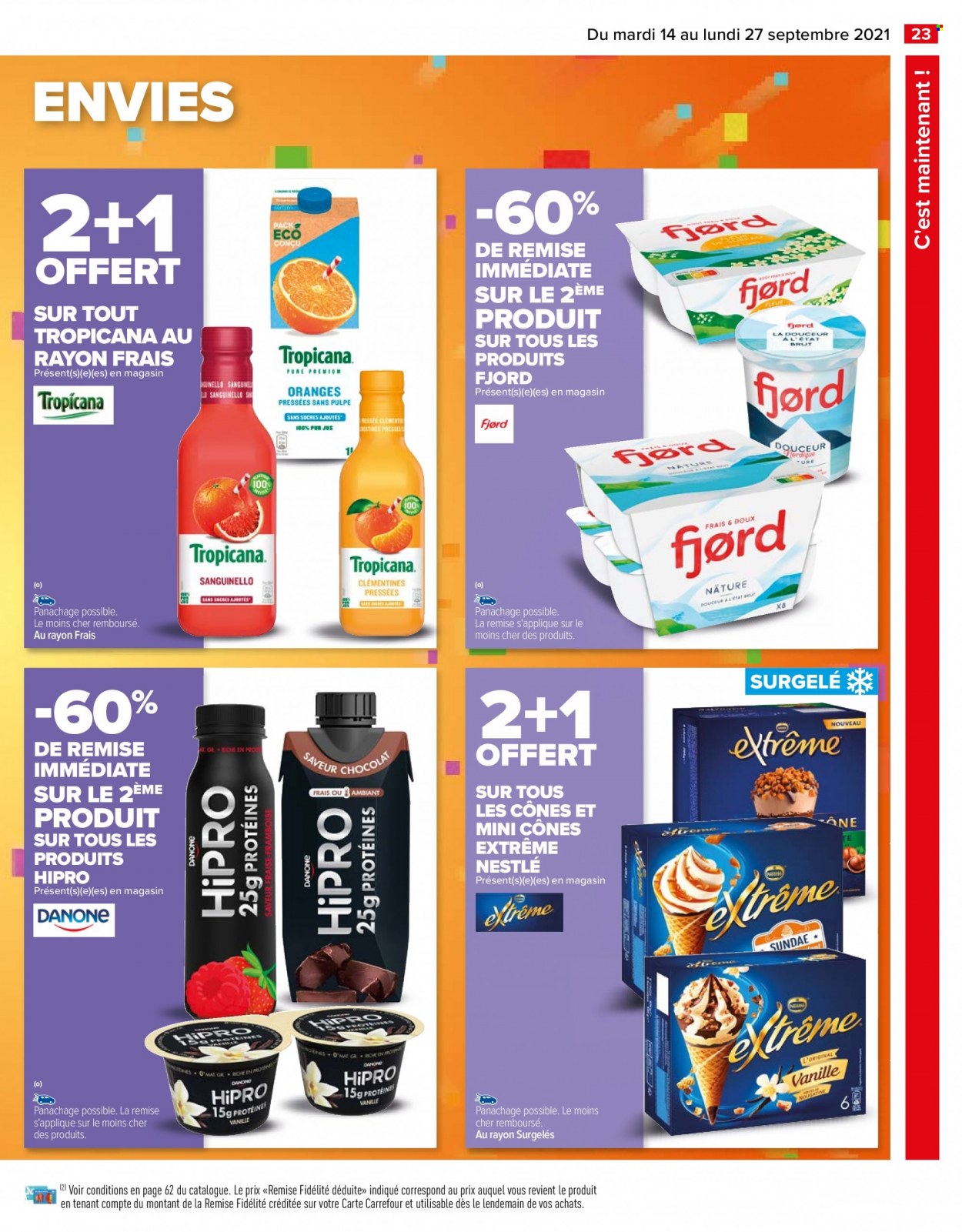 Catalogue Carrefour Hypermarchés - 14/09/2021 - 27/09/2021. Page 23