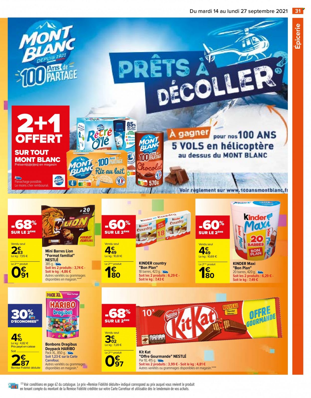 Catalogue Carrefour Hypermarchés - 14/09/2021 - 27/09/2021. Page 31