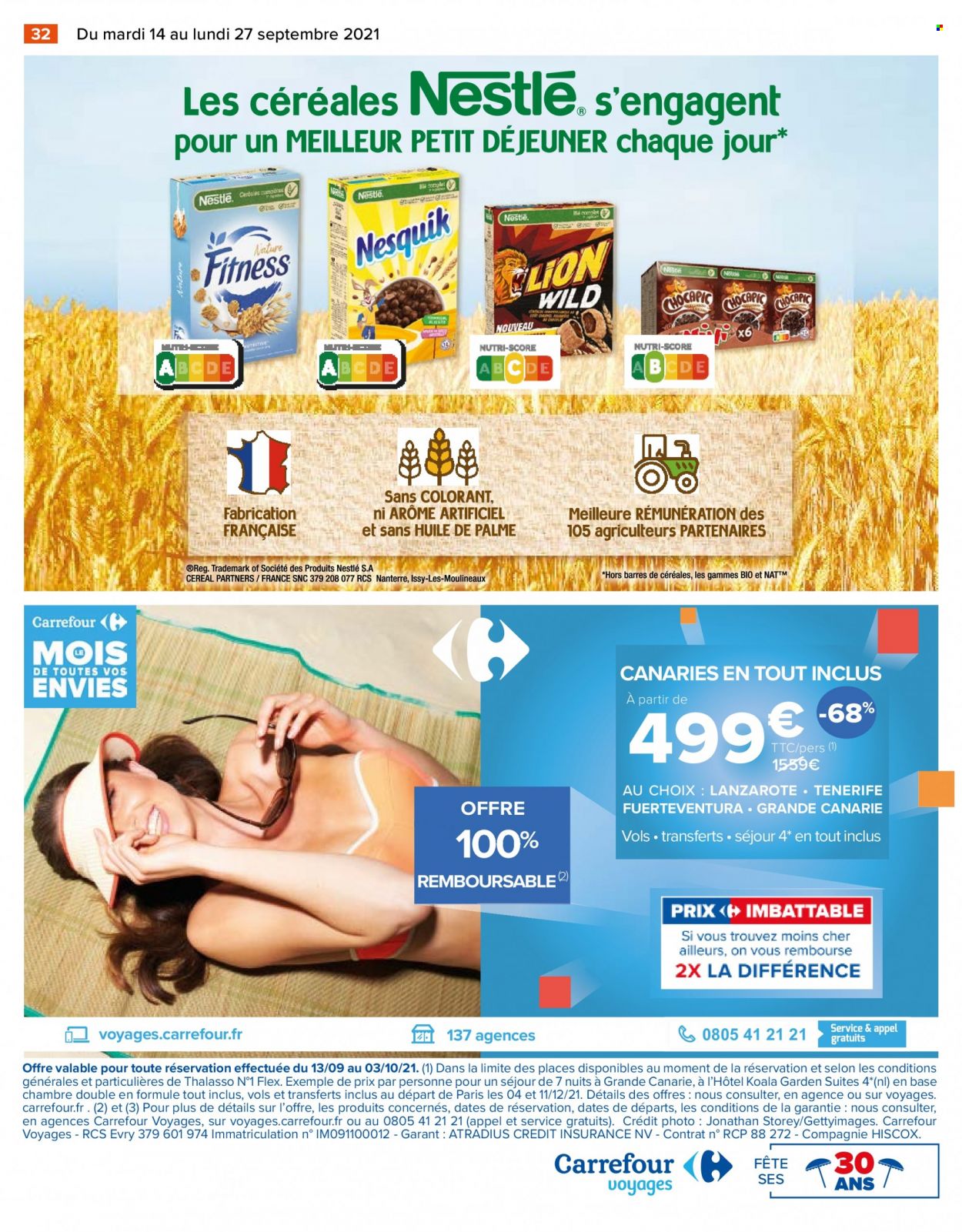 Catalogue Carrefour Hypermarchés - 14/09/2021 - 27/09/2021. Page 32