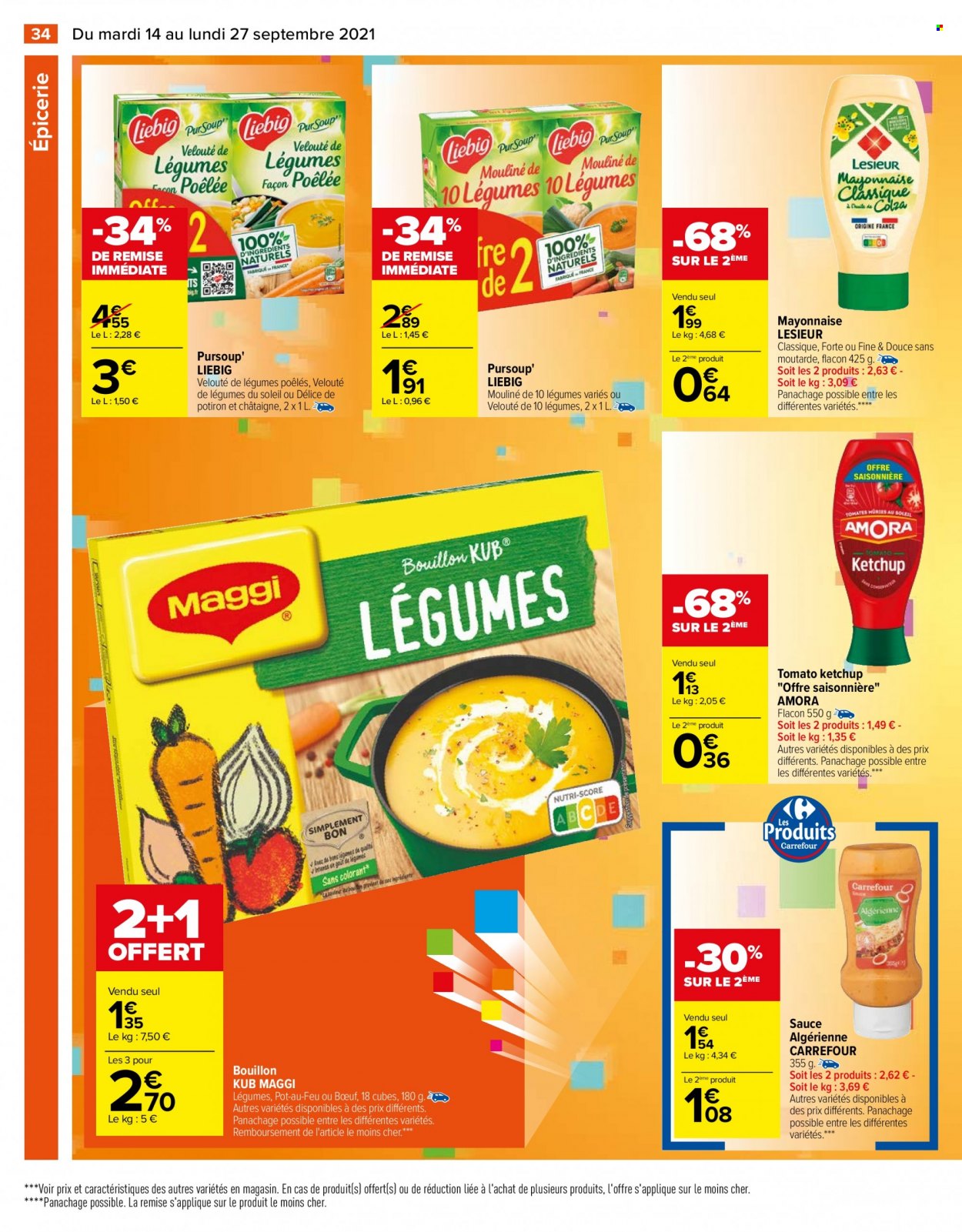 Catalogue Carrefour Hypermarchés - 14/09/2021 - 27/09/2021. Page 34