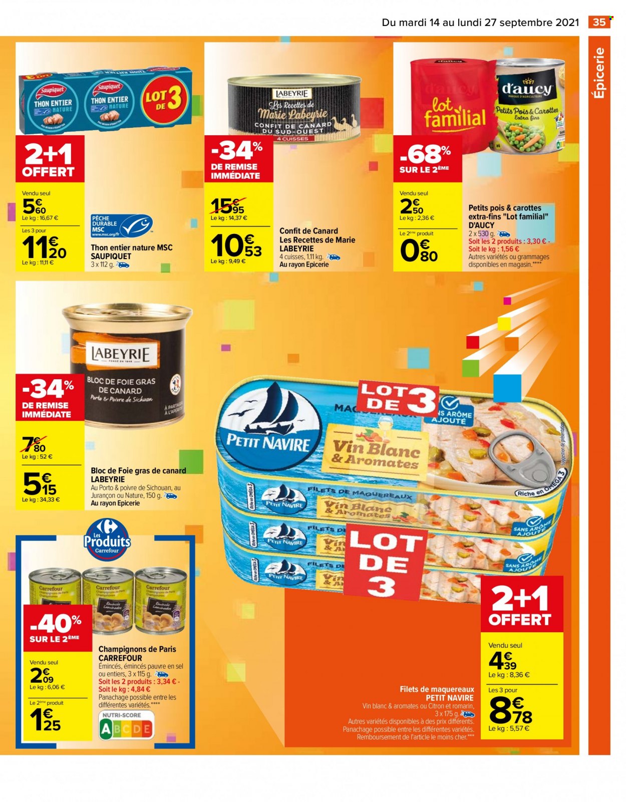 Catalogue Carrefour Hypermarchés - 14/09/2021 - 27/09/2021. Page 35