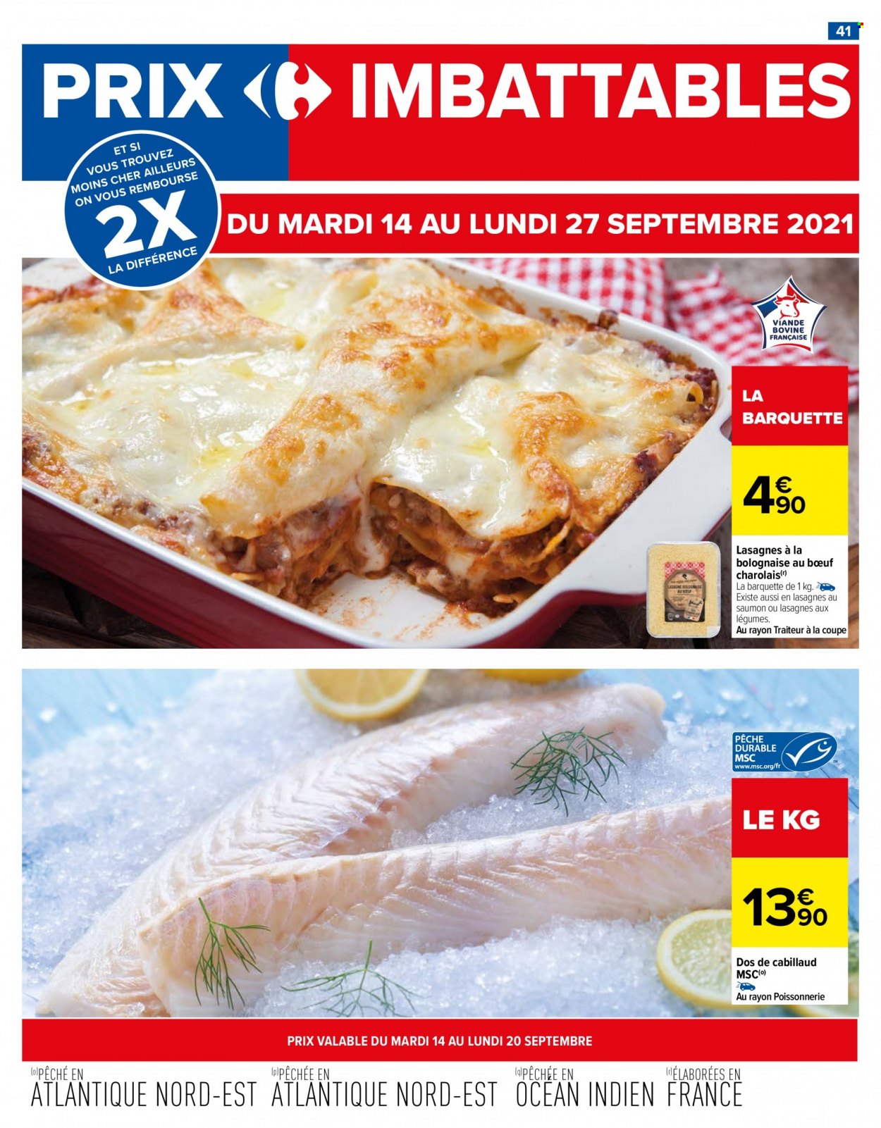 Catalogue Carrefour Hypermarchés - 14/09/2021 - 27/09/2021. Page 41