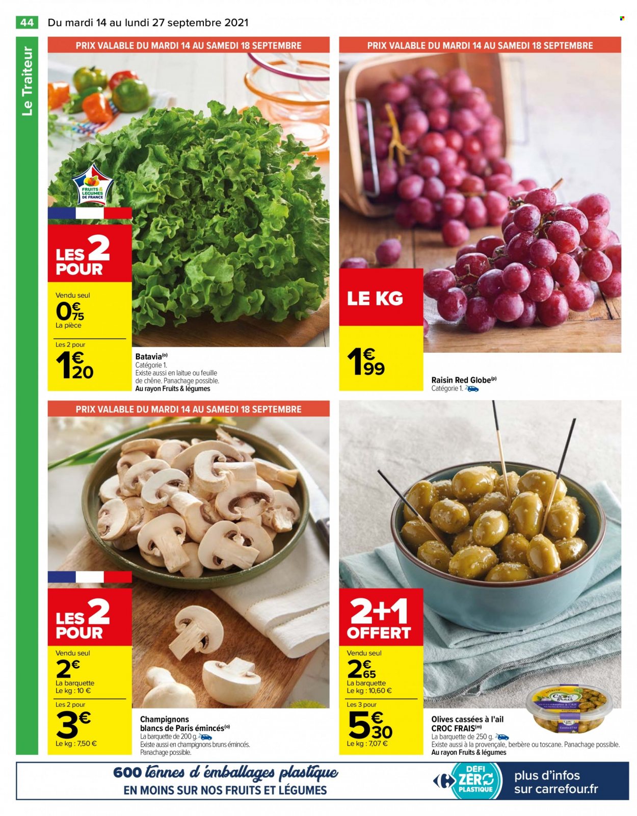 Catalogue Carrefour Hypermarchés - 14/09/2021 - 27/09/2021. Page 44