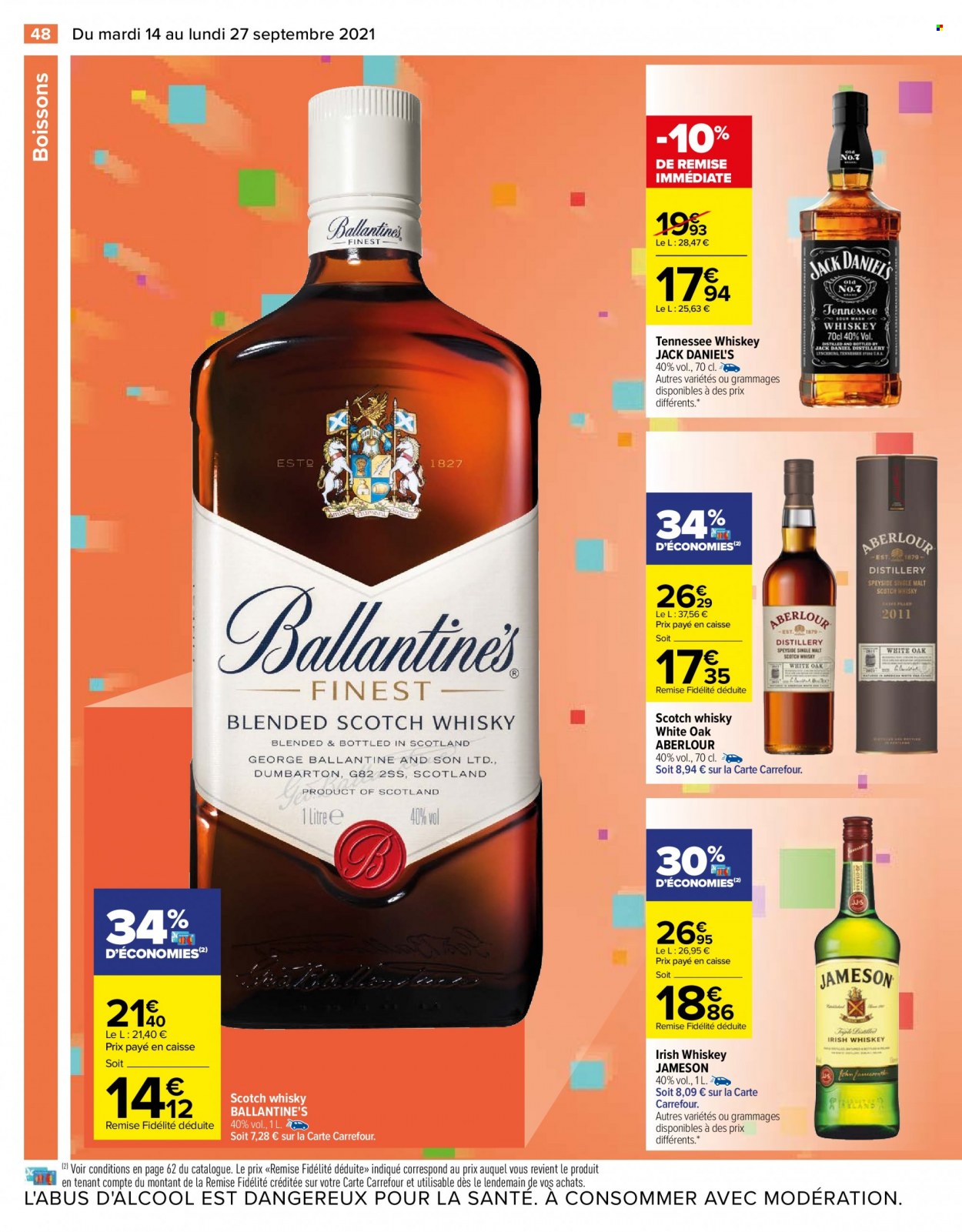 Catalogue Carrefour Hypermarchés - 14/09/2021 - 27/09/2021. Page 48